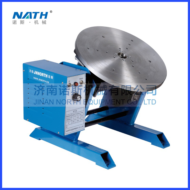 BYT-50 welding positioner with center hole