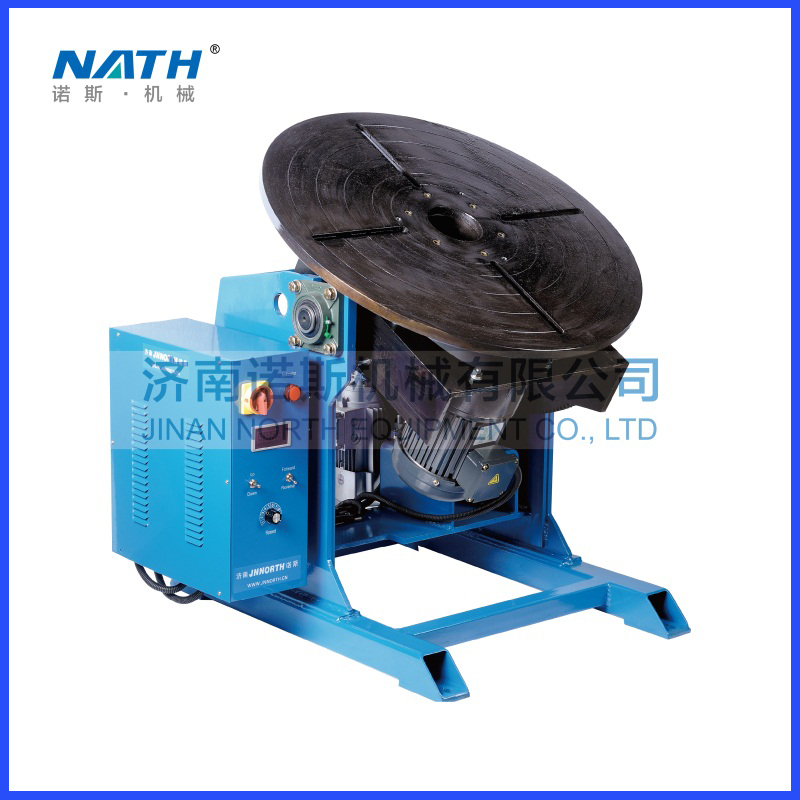 BYT-500 welding positioner with center hole