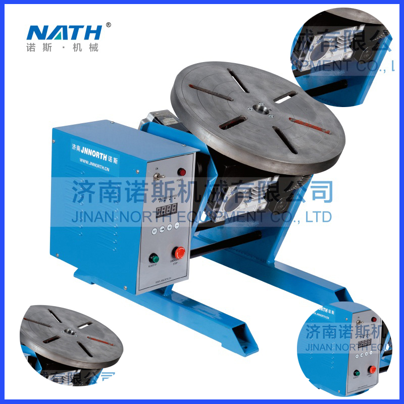 BY-100NC high quality welding positioner with the steep motor driven